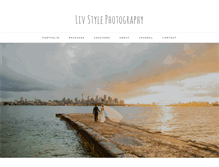 Tablet Screenshot of livstylephotography.com